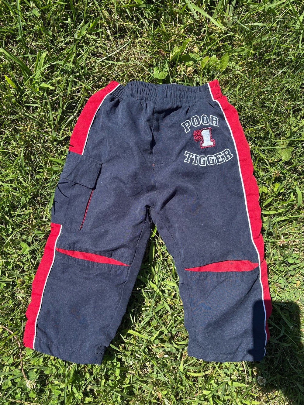 Disney Navy and Red Pooh & Tigger Sweatpants